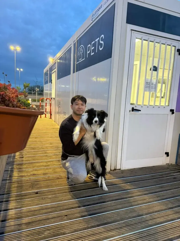 Elite Pet Taxi with dog