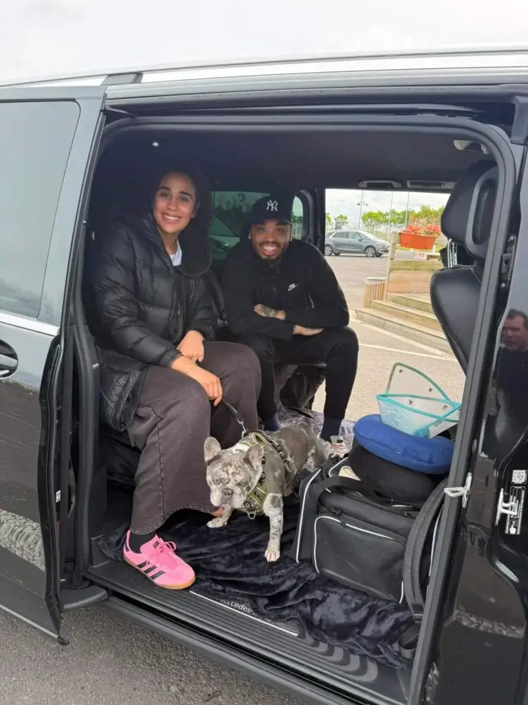 Pet Transport Paris to London with Romeo & Cleo